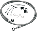 DRAG SPECIALTIES Brake Line - Front (Upper) - Stainless Steel FITS 99-05 FXDWG;18 FATBK 640115