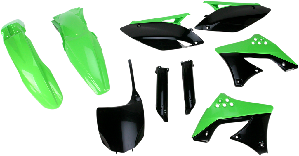 ACERBIS Full Replacement Body Kit - OEM Green/Black 2198050438