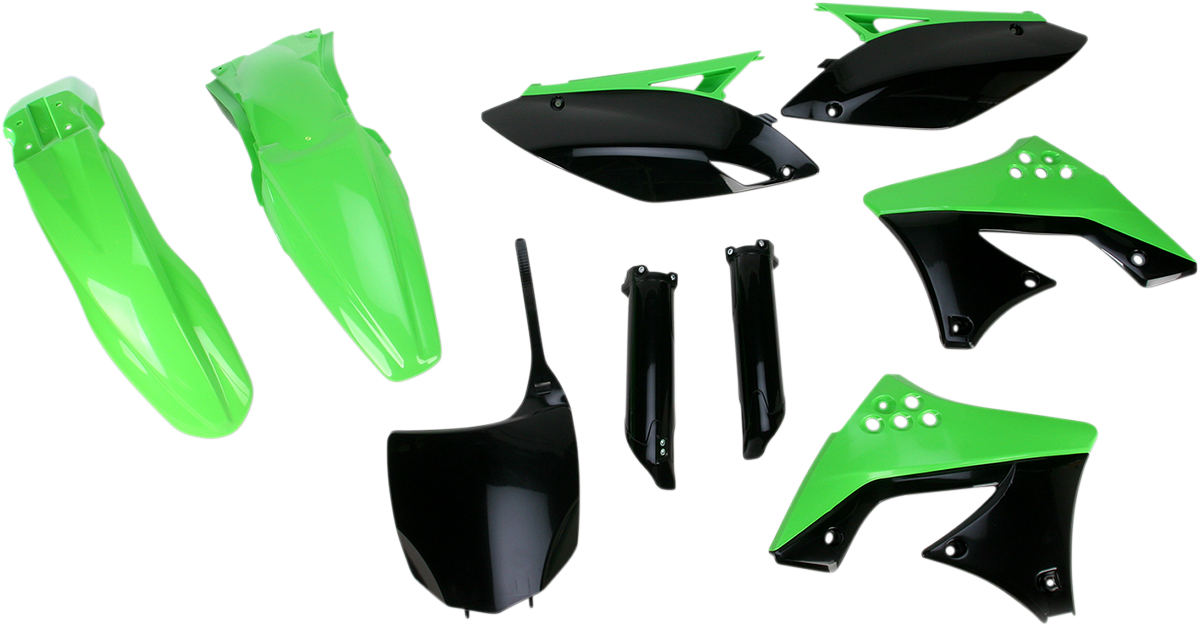 ACERBIS Full Replacement Body Kit - OEM Green/Black 2198050438