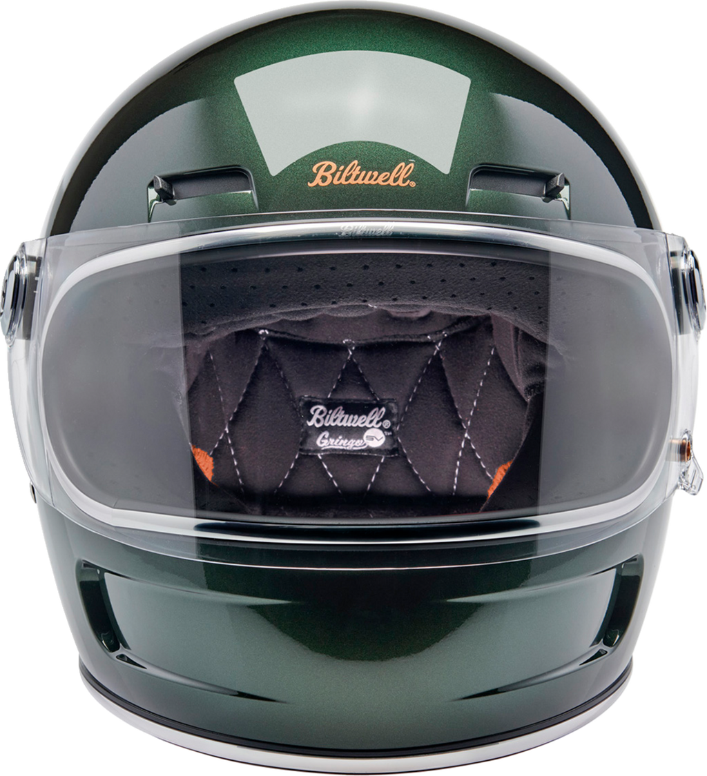 BILTWELL Gringo SV Helmet - Metallic Sierra Green - Small 1006-324-502