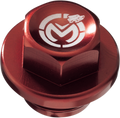 MOOSE RACING Magnetic Float Bowl Drain Plug By Zip-ty - Red DP117