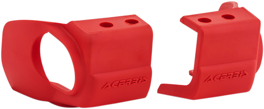 ACERBIS Replacement Fork Shoe Covers - Red 2726610004