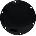 DRAG SPECIALTIES Derby Cover - Gloss Black 301496