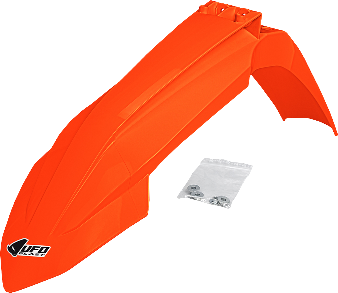 UFO Front Fender - Fluorescent Orange KT05009#FFLU