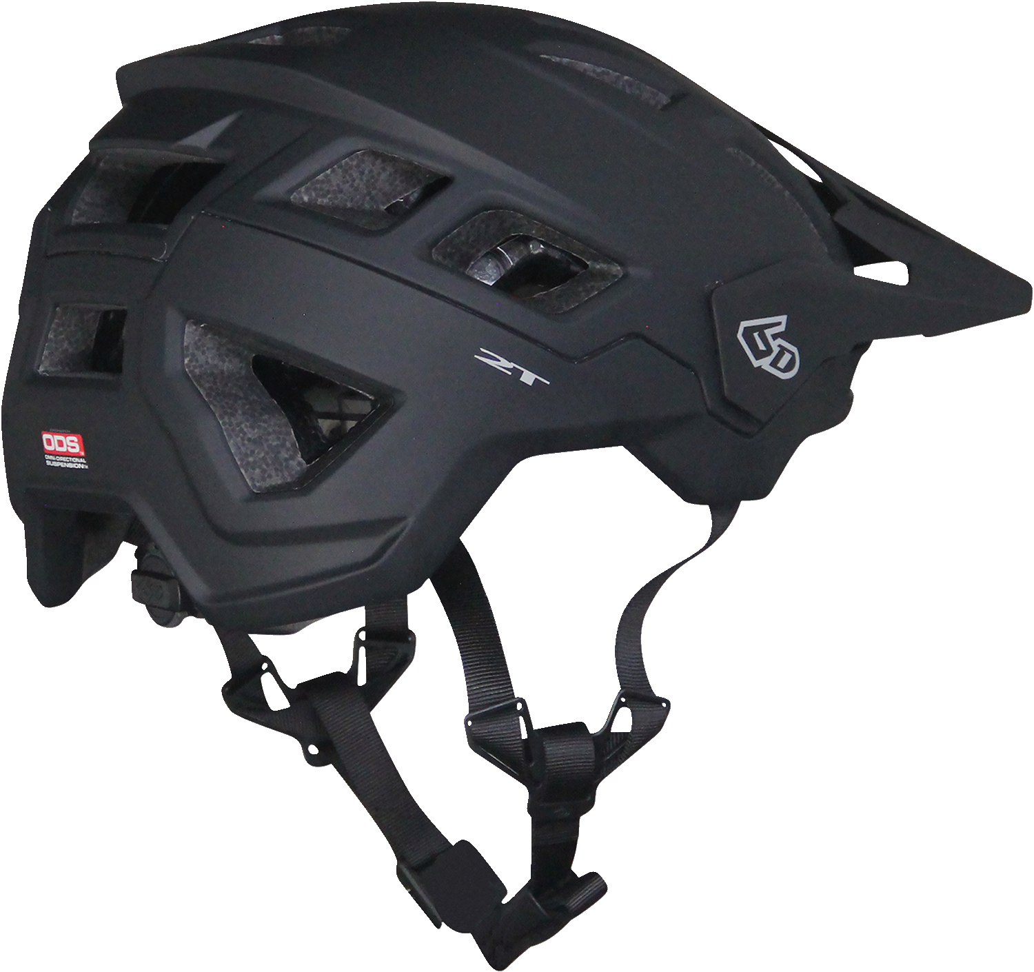 6D ATB-2T Helmet - Ascent - Black Matte - XL/2XL 23-0008
