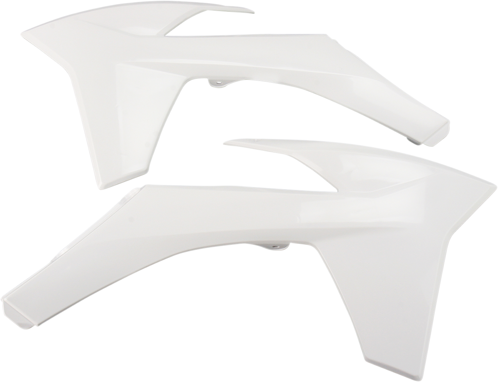 ACERBIS Radiator Shrouds - White 2205440002