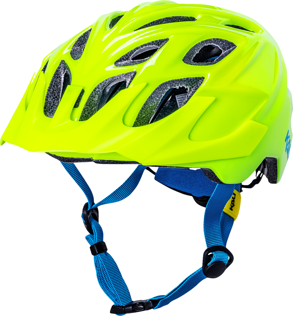 KALI Youth Chakra Helmet - Gloss Neon Yellow 220922122