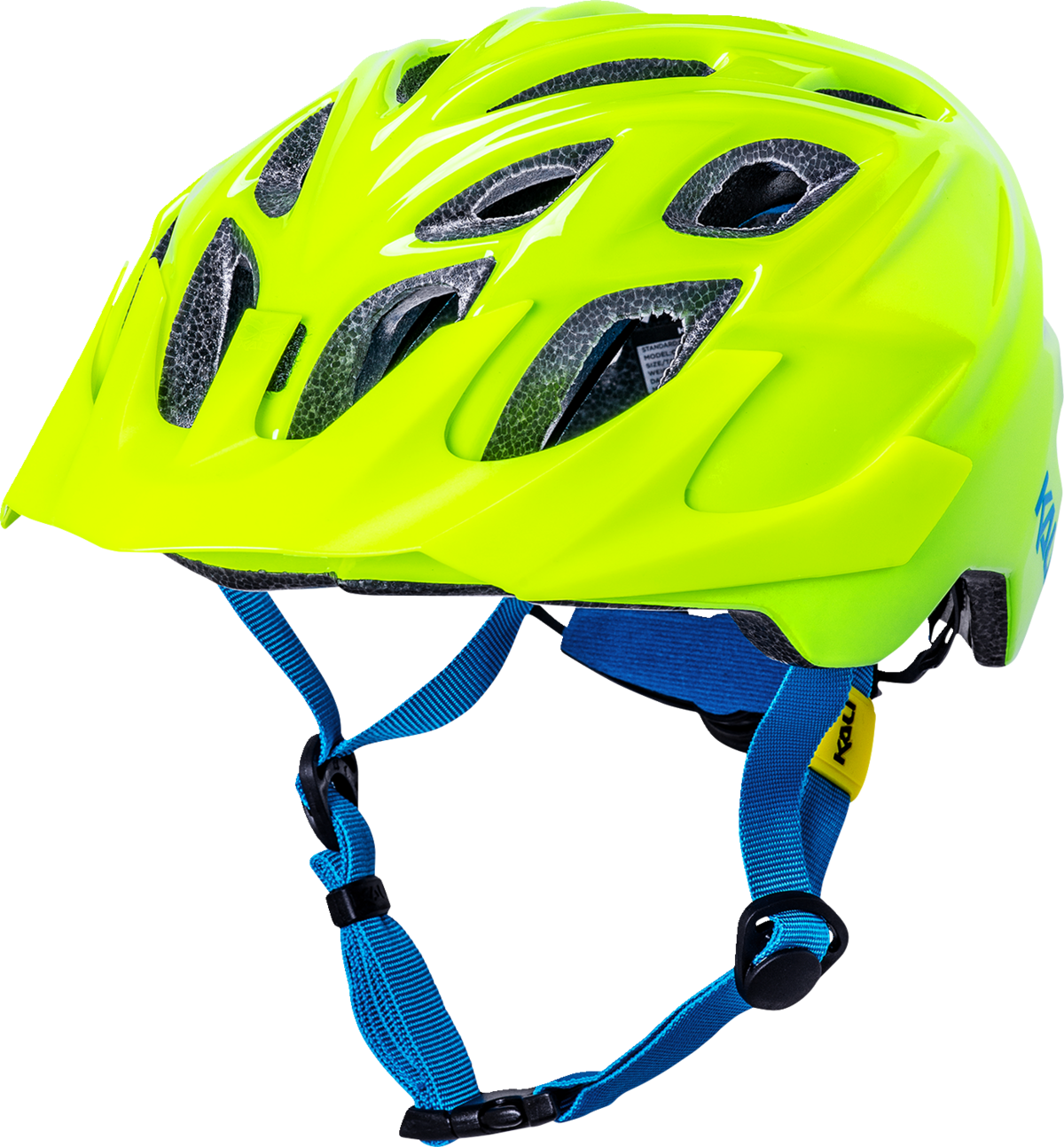 KALI Youth Chakra Helmet - Gloss Neon Yellow 220922122