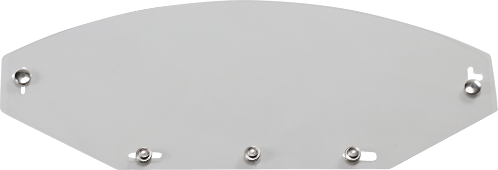 AFX Vintage 5-Snap Shield - Flat - Clear 0131-0121