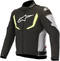 ALPINESTARS T-GP R v2 Jacket - Black/Gray/Yellow- XL 3205619-175-XL