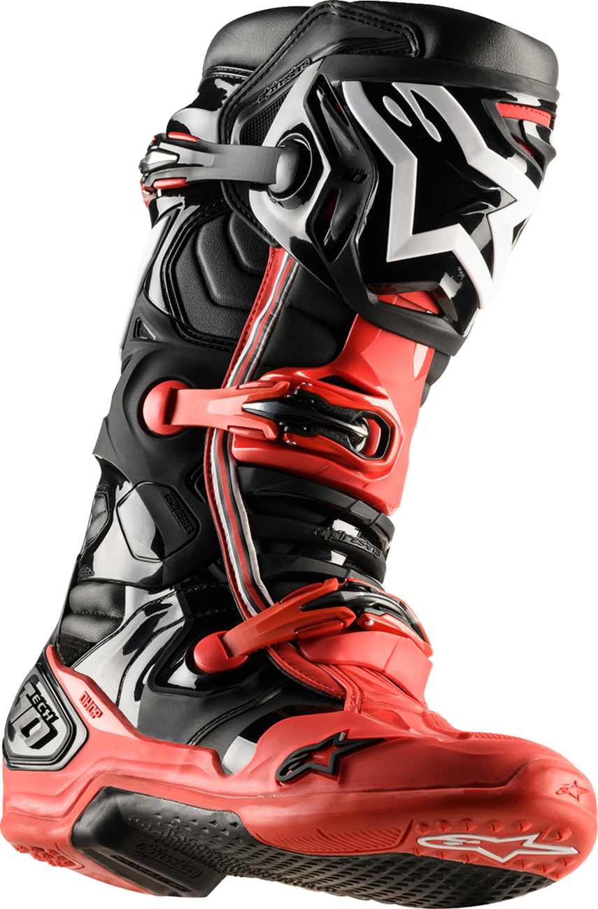 ALPINESTARS Tech 10 Acumen Boots - Black/Red - US 9 2010020-312-9