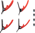 MOOSE RACING Qualifier Boot Buckle Kit - Red 3430-1008