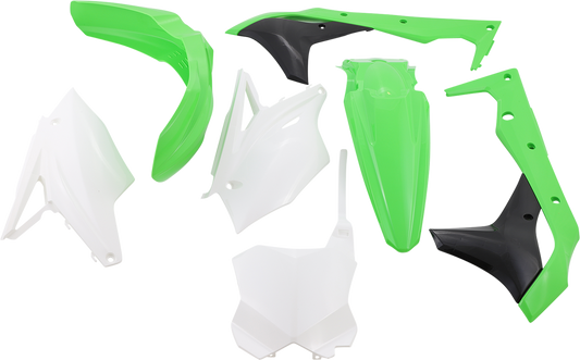 UFO Replacement Body Kit - OEM Green/White/Black KAKIT225-999