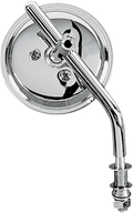 DRAG SPECIALTIES 3" Round Mirror - Adjustable Stem KA-26-BC428