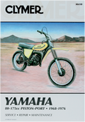 CLYMER Manual - Yamaha 80-175 Piston-Port CM410
