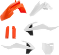 ACERBIS Full Replacement Body Kit - OEM '17 Orange/White/Black 2449605569