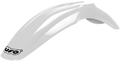 UFO Universal Supermoto Front Fender - White PA01027-041