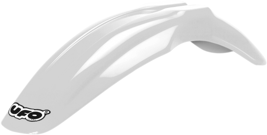 UFO Universal Supermoto Front Fender - White PA01027-041