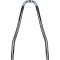 DRAG SPECIALTIES Round Tapered Sissy Bar - Black - 13"H x 6.69"W 1501-0784