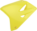 UFO Radiator Shrouds - Fluorescent Yellow ONLY FOR 02-18 RM85 SU03969-102