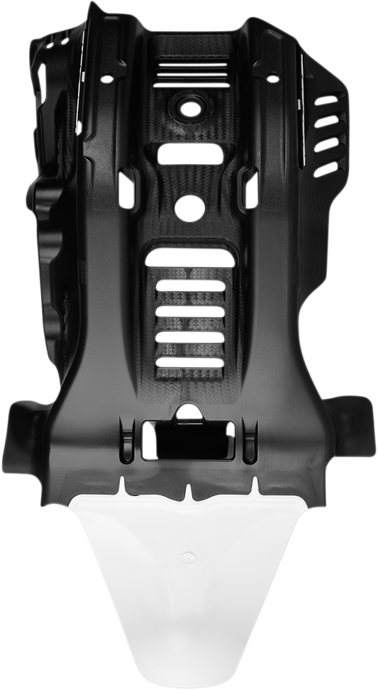 ACERBIS Skid Plate - Large - Black/White - Gas Gas | Husqvarna 2791671007