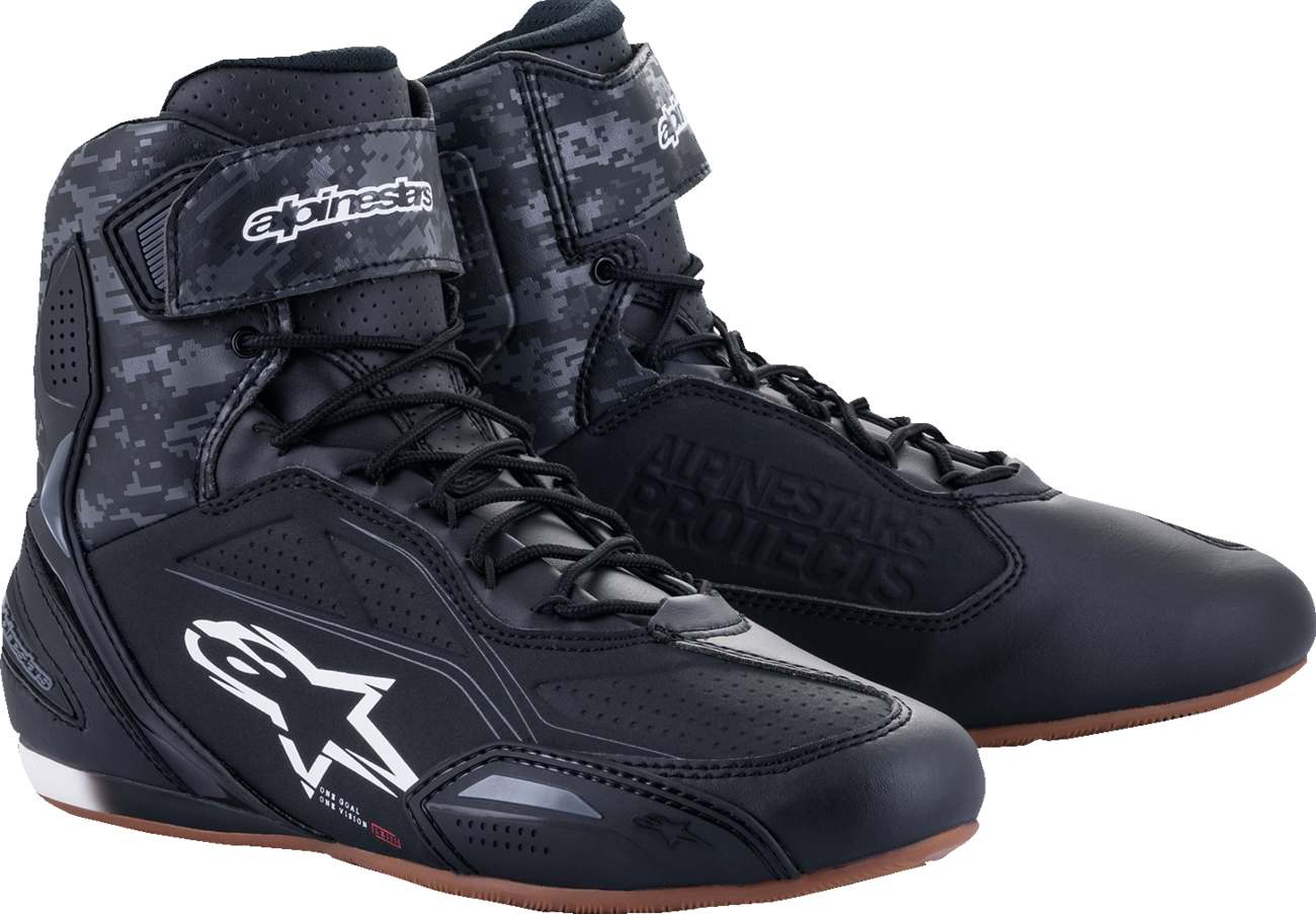 ALPINESTARS Faster-3 Shoes - Black/Gray - US 9.5 251021911830