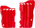 UFO Radiator Louvers - Red - CRF250 AC02454