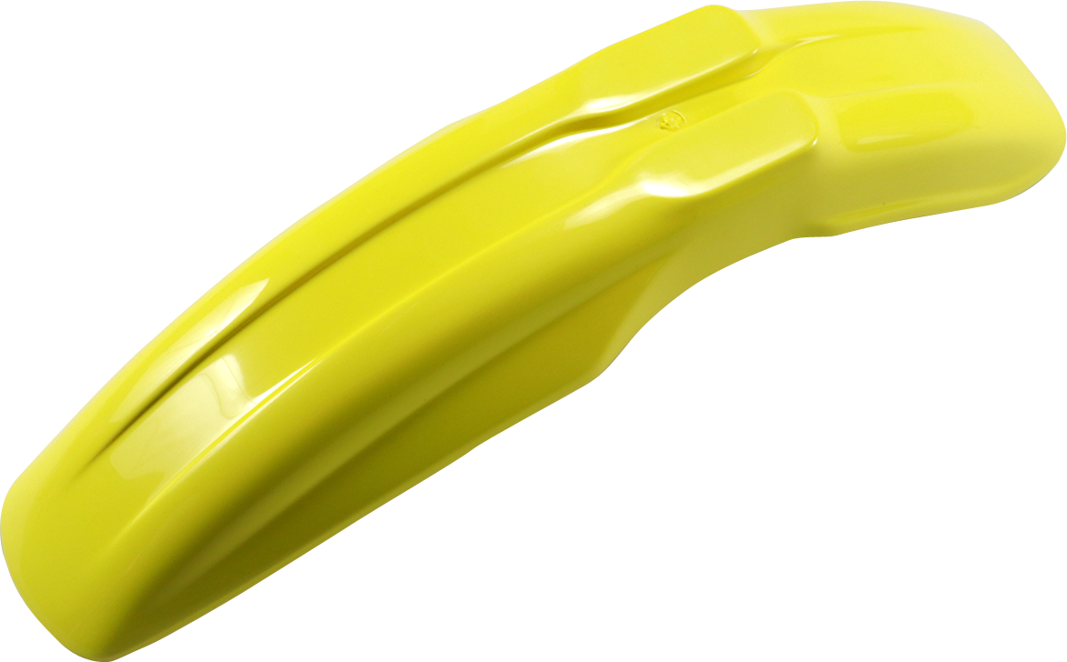 UFO Universal Supermoto Front Fender - Light Yellow PA01027-102