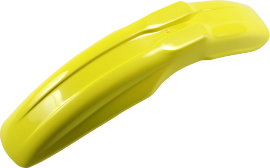 UFO Universal Supermoto Front Fender - Light Yellow PA01027-102