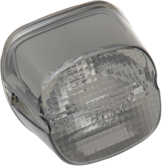 DRAG SPECIALTIES Taillight Lens - Bottom Tag Window - Smoke 12-0411MD