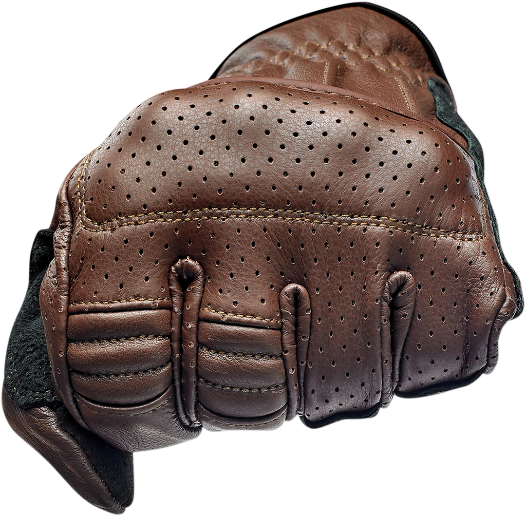 BILTWELL Borrego Gloves - Chocolate/Black - 2XL 1506-0201-306