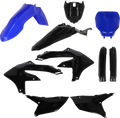 ACERBIS Full Replacement Body Kit - Black/Blue 2979591004