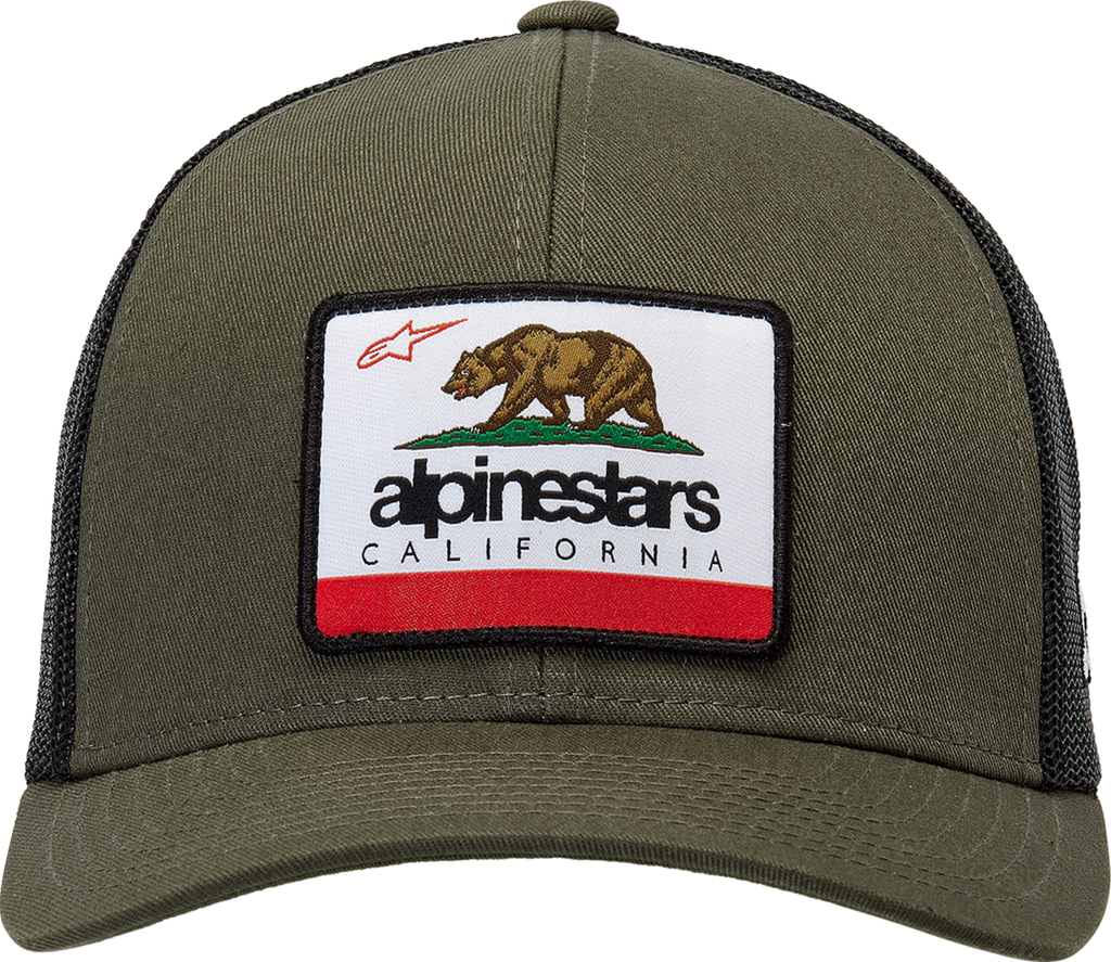 ALPINESTARS Cali 2.0 Hat - Military/Black - One Size 1212810506910OS