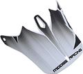 MOOSE RACING F.I. Agroid Visor Kit - White/Black 0132-1413
