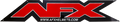 AFX Aluminum Dealer Sign - 3' x 6" - Black / Red 9903-0027