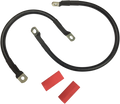 DRAG SPECIALTIES Black Battery Cable Set - '86-'03 XL E25-0091B-D3