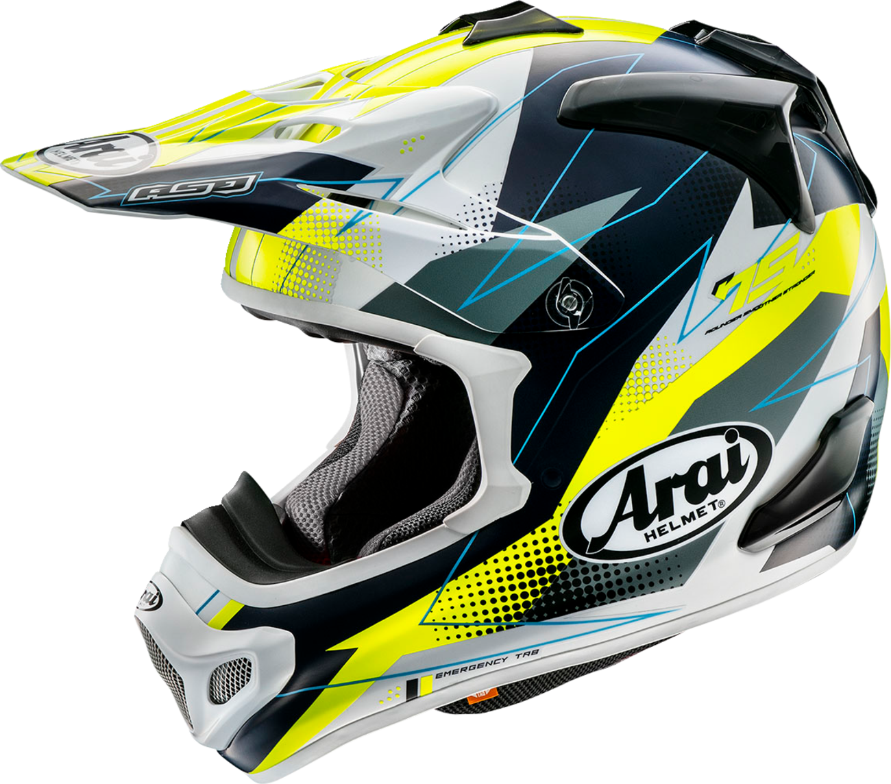 ARAI VX-Pro4 Helmet - Resolute - Yellow - Medium 0110-8484