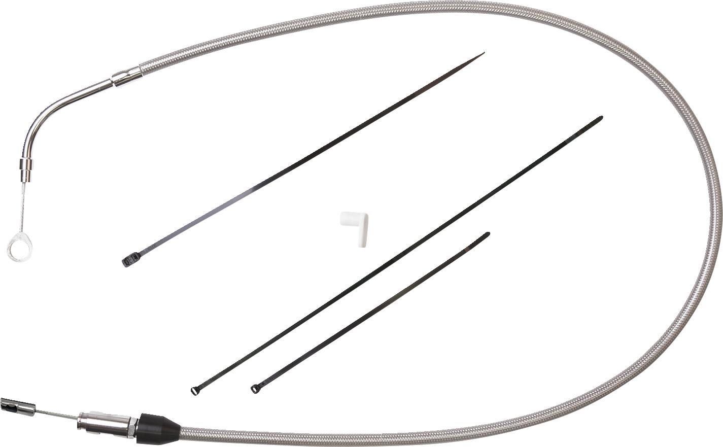 DRAG SPECIALTIES Clutch Cable - Upper - 49" - Stainless Steel 5323510HE