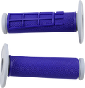 MOOSE RACING Grips - Compound - Half-Waffle - Blue 1MG2315-UEM