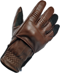 BILTWELL Belden Gloves - Chocolate/Black - 2XL 1505-0201-306