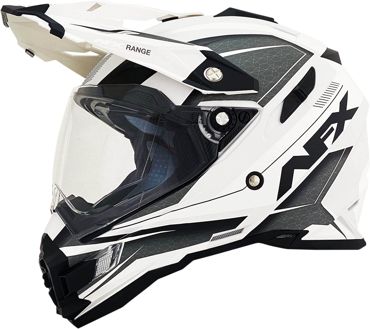 AFX FX-41 Helmet - Range - Matte White - 2XL 0140-0080
