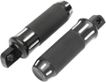 DRAG SPECIALTIES Custom Footpegs - Black Cut 354128