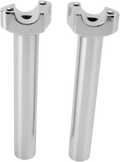 DRAG SPECIALTIES Risers - Straight - 8" - Chrome 240999