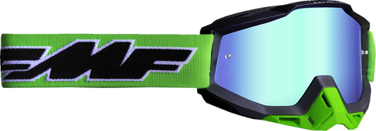 FMF PowerBomb Goggles - Rocket - Lime - Green Mirror F-50037-00007 2601-3179