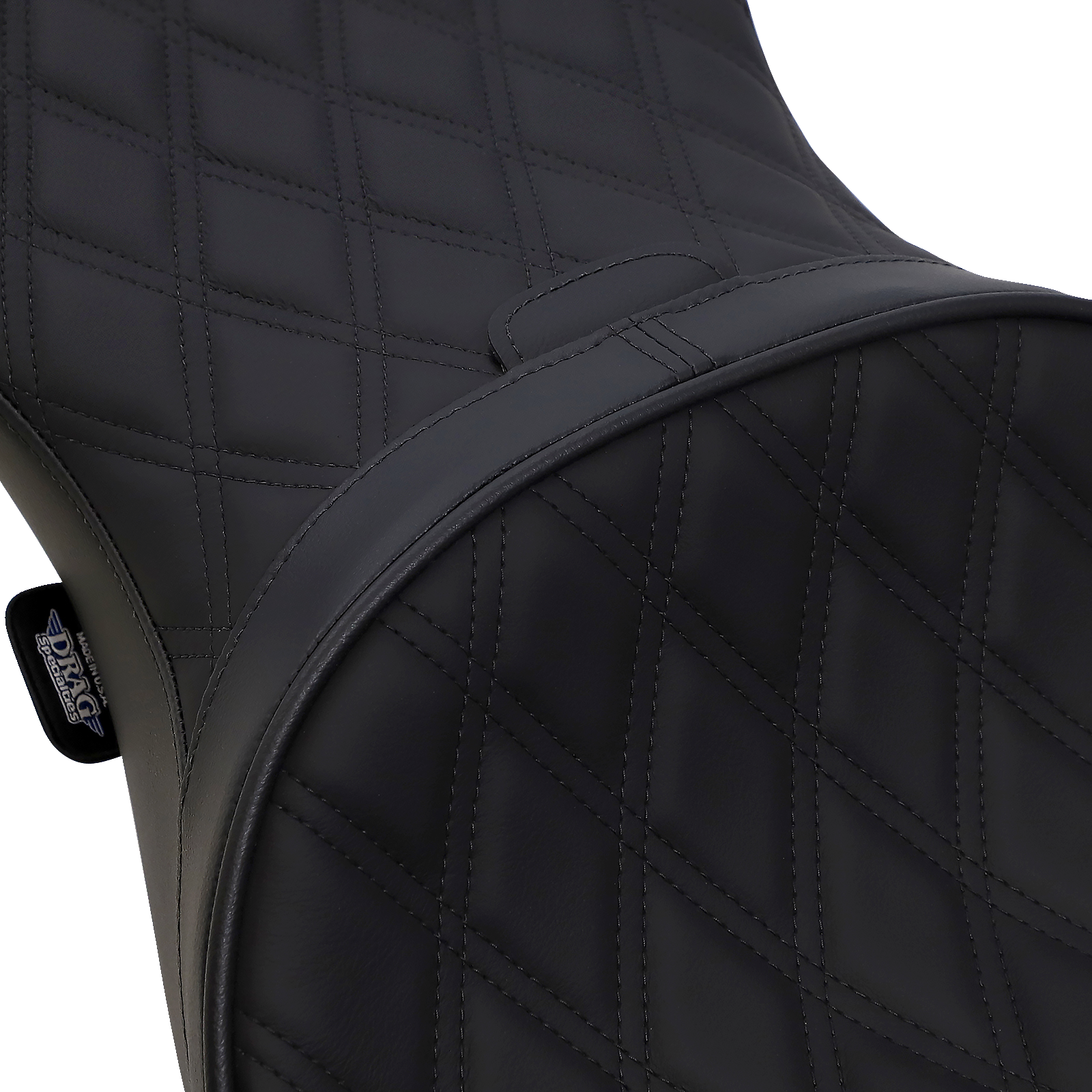 DRAG SPECIALTIES Low Touring Seat - Diamond - Driver's Backrest - FL '08-'22 0801-1008