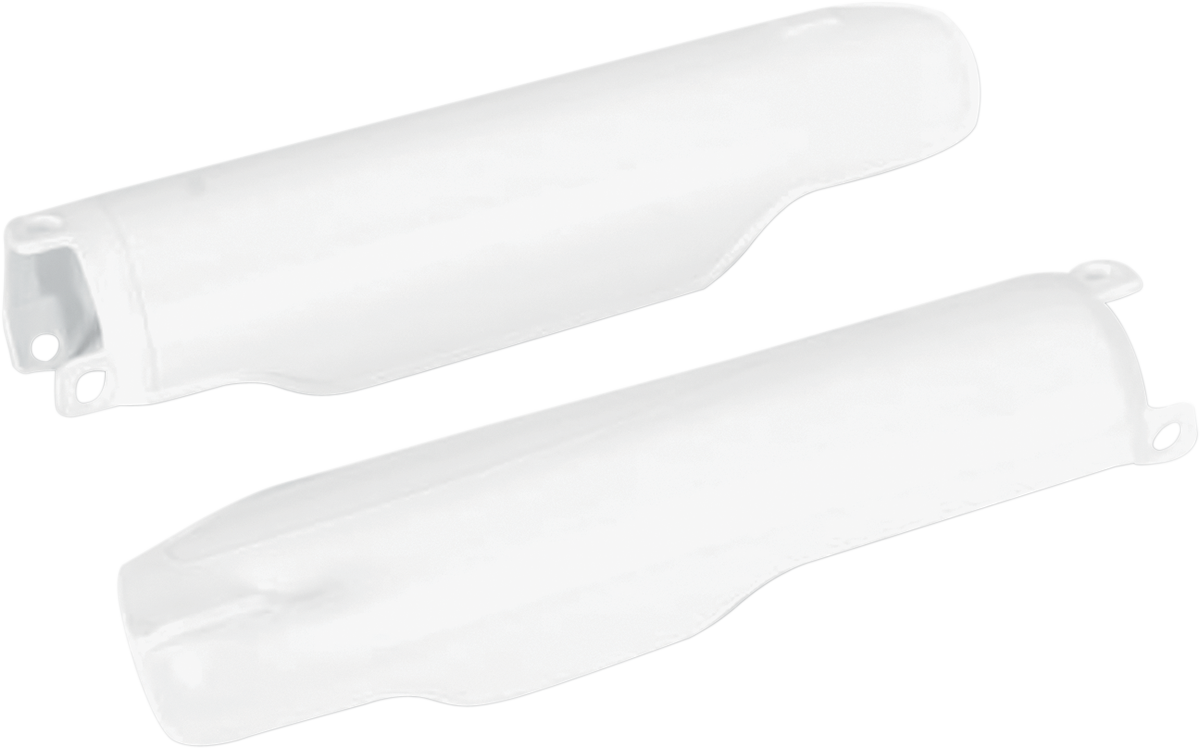 UFO Fork Slider Protectors - White HO03672041