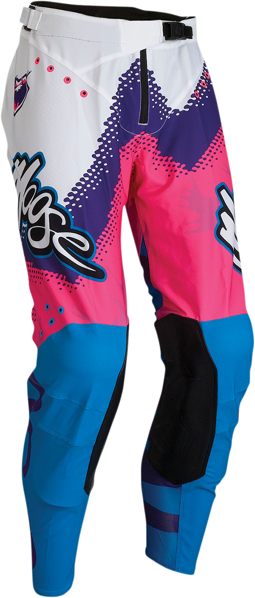 MOOSE RACING Agroid Pants - Pink/Blue/Purple - 34 2901-9235