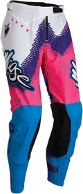 MOOSE RACING Agroid Pants - Pink/Blue/Purple - 34 2901-9235