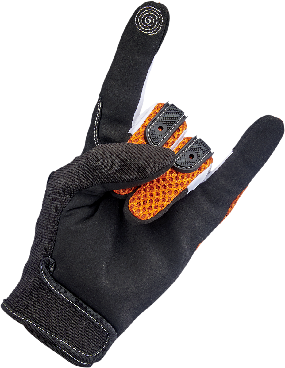 BILTWELL Anza Gloves - Orange - Large 1507-0601-004