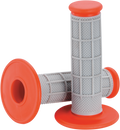 MOOSE RACING Grips - Qualifier - Half Waffle - Red 1MG0715-ERM